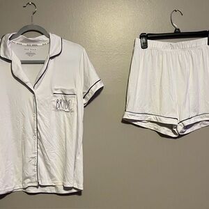 Rae Dunn “Bride” Pajamas for the bride-to-be!